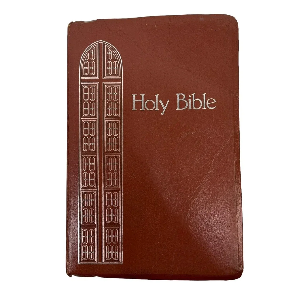 Regency KJV Holy Bible Giant Print Red Letter Reference Blunt Family Records
